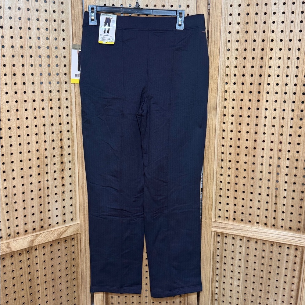 Mondetta Herringbone Straight Leg Pull on Pants - Picture 4 of 10